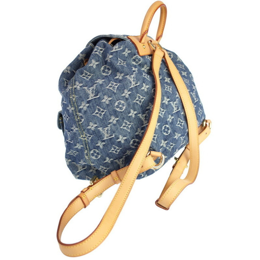 Louis Vuitton Monogram de Backpack Denim Sac